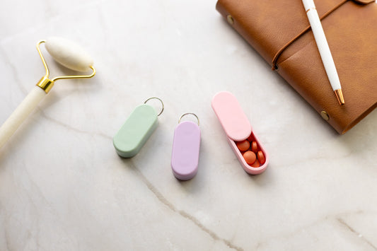 Pill Pod keychain pill organizer - Best Gifts for Nurses and Healthcare Workers
