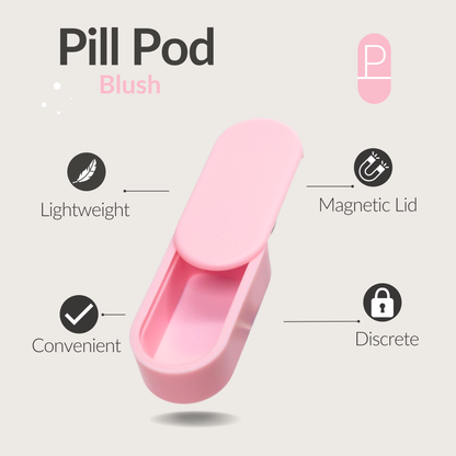 Pill Pod - Keychain Pill Holder