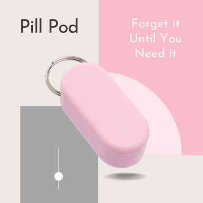 Pill Pod - Keychain Pill Holder