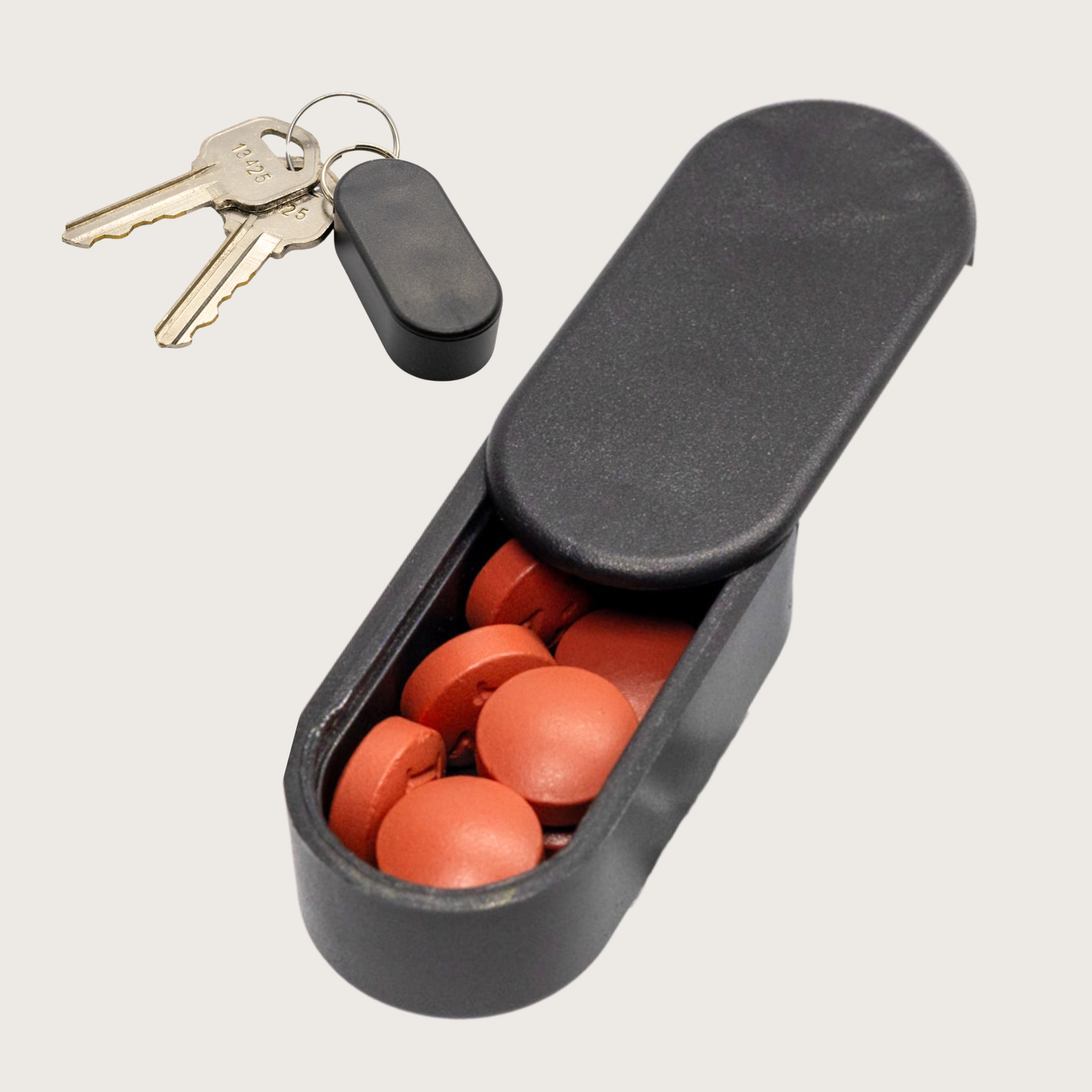 Pill Pod - Keychain Pill Holder