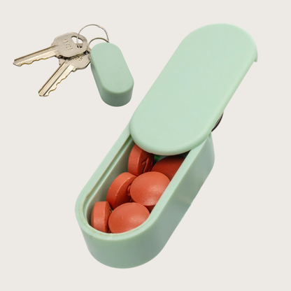 Pill Pod - Keychain Pill Holder