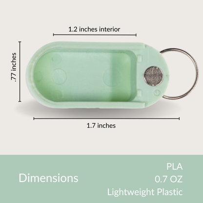 Pill Pod - Keychain Pill Holder