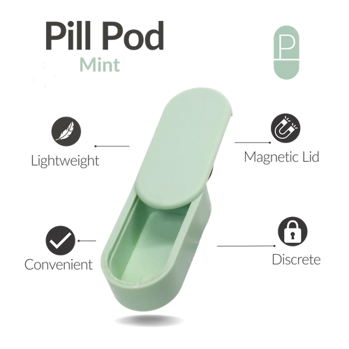 Pill Pod - Keychain Pill Holder