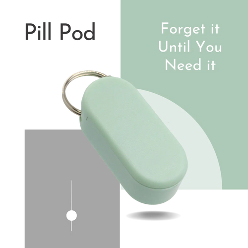 Pill Pod - Keychain Pill Holder