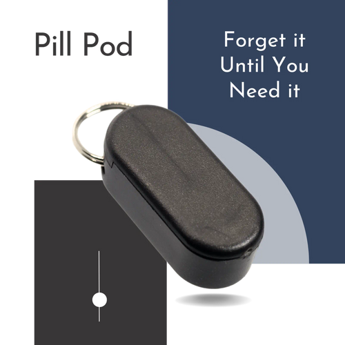 Pill Pod - Keychain Pill Holder